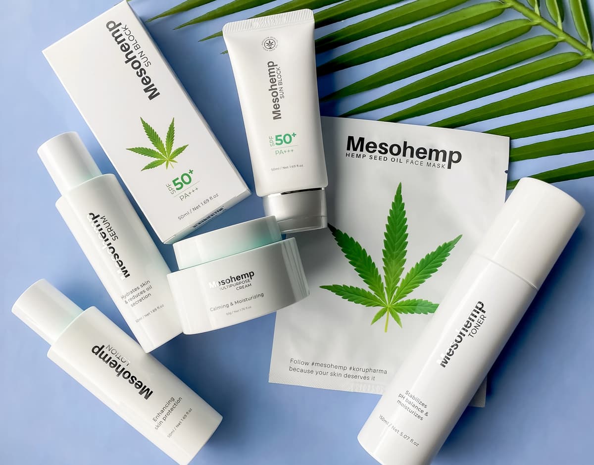 Benzinga features Mesohemp as a Professional Cosmetic Line