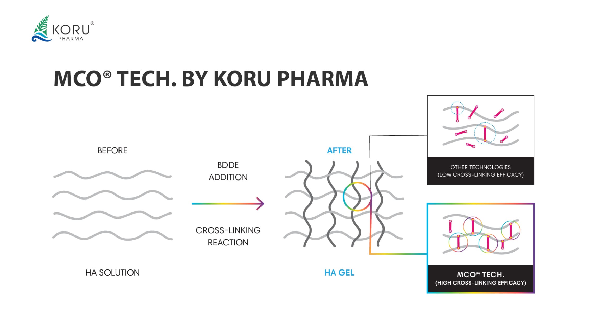 Koru Pharma develop MCO® Tech.