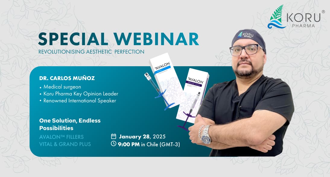 Koru Pharma’s Special Webinar with Dr. Carlos Muñoz