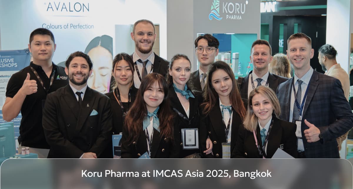 Koru Pharma at IMCAS Asia 2025, Bangkok