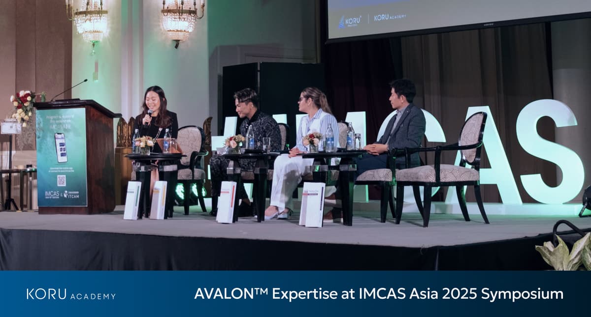 Koru Pharma Showcases AVALON™ Expertise at IMCAS Asia 2025 Symposium
