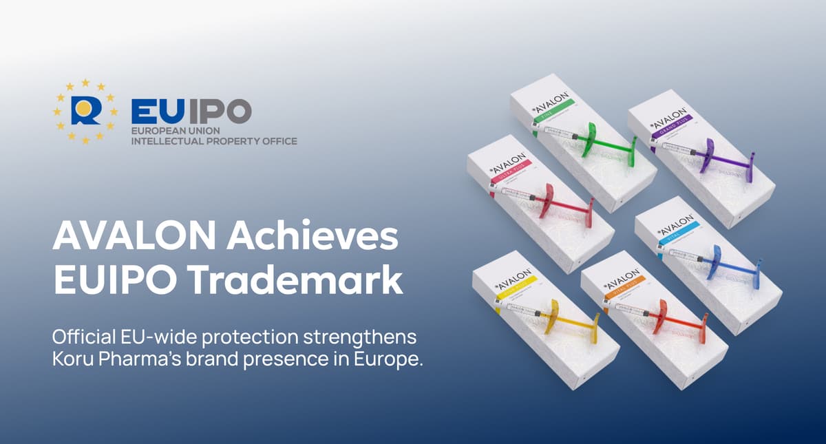 Koru Pharma Achieves Major Milestone with EUIPO Trademark Registration for AVALON Brand