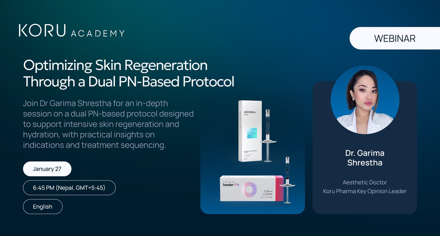 Crystal Healer PN and MESOHEAL® PHLO skin regeneration protocol