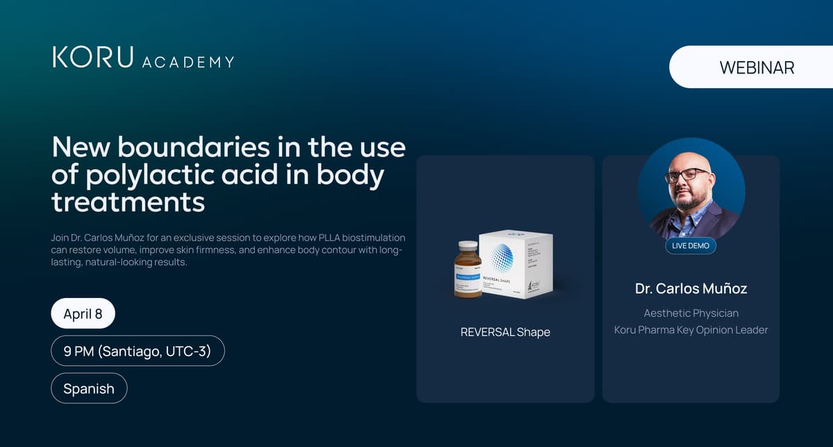 PLLA body treatment webinar with Dr. Carlos Muñoz