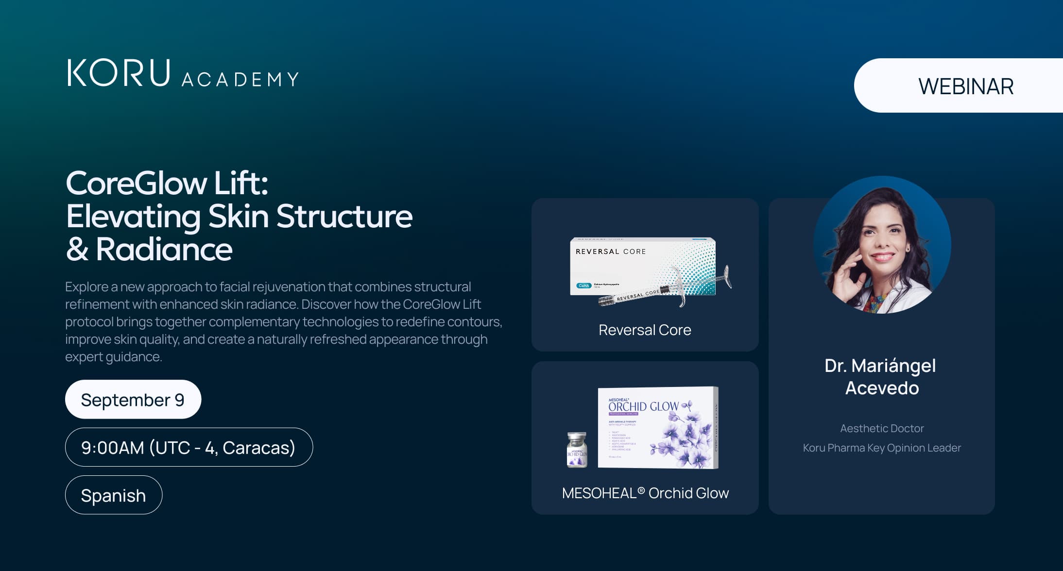 Reversal Core and MESOHEAL® Orchid Glow combination protocol